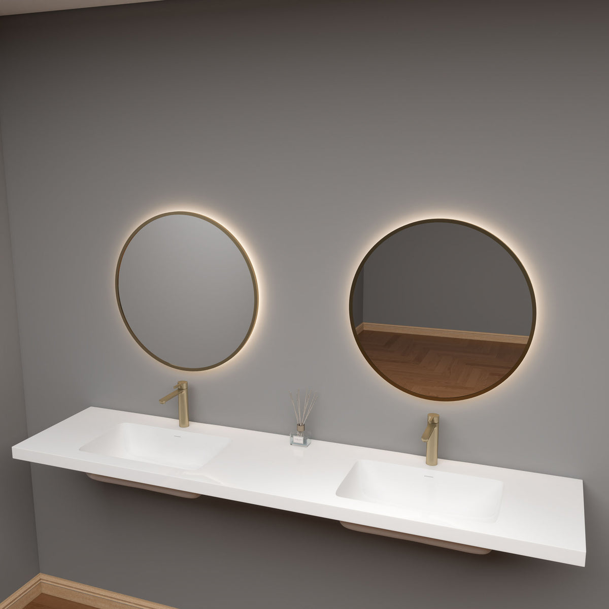 NB Reinforced Acrylic Sink Top 24" - 84"-Better Vanity