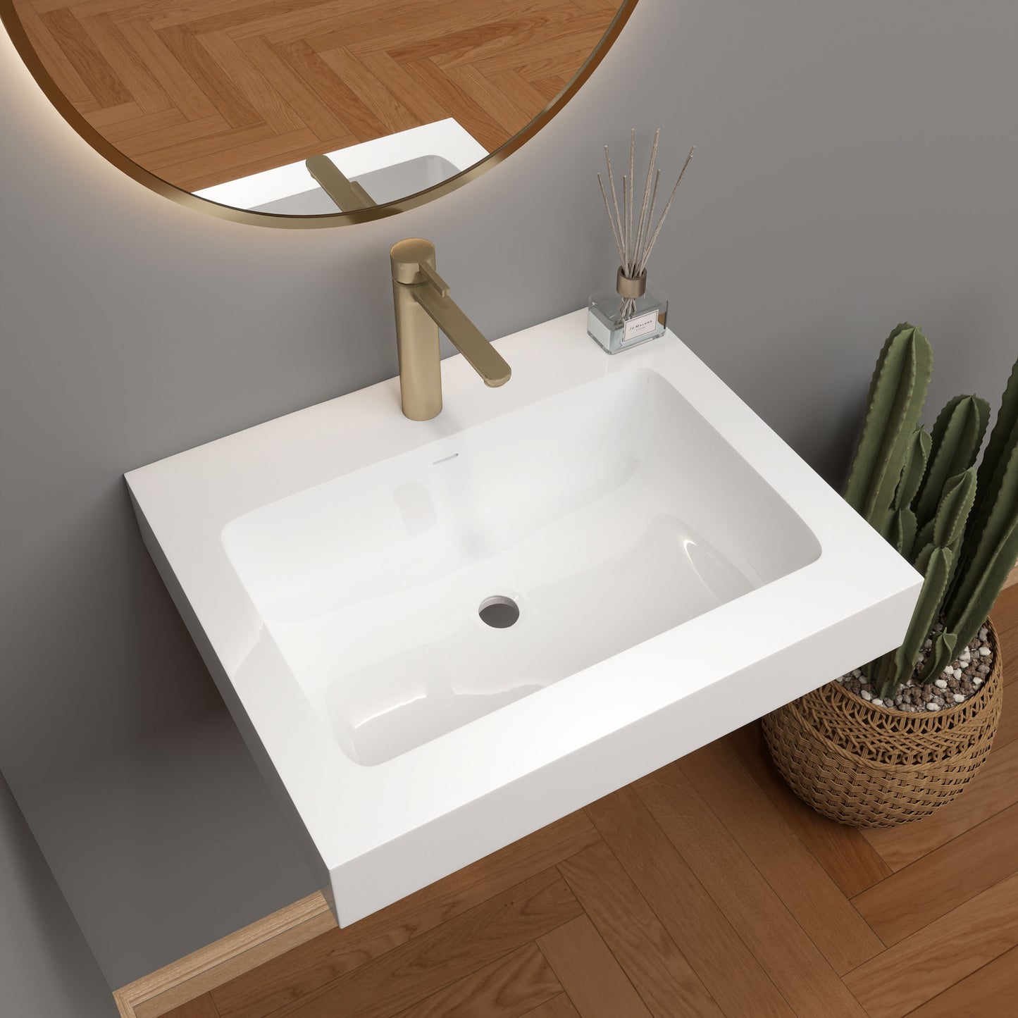 LB Reinforced Acrylic Sink Top 24" - 84"