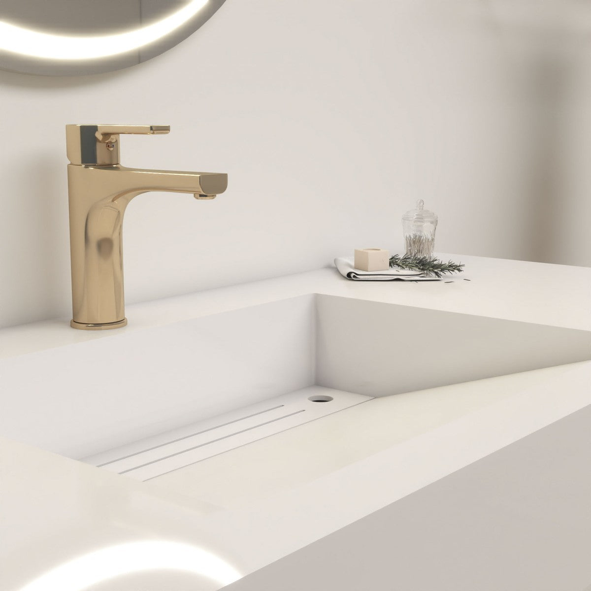 Bethany 48" Reinforced FLX Acrylic Single Sink Countertop