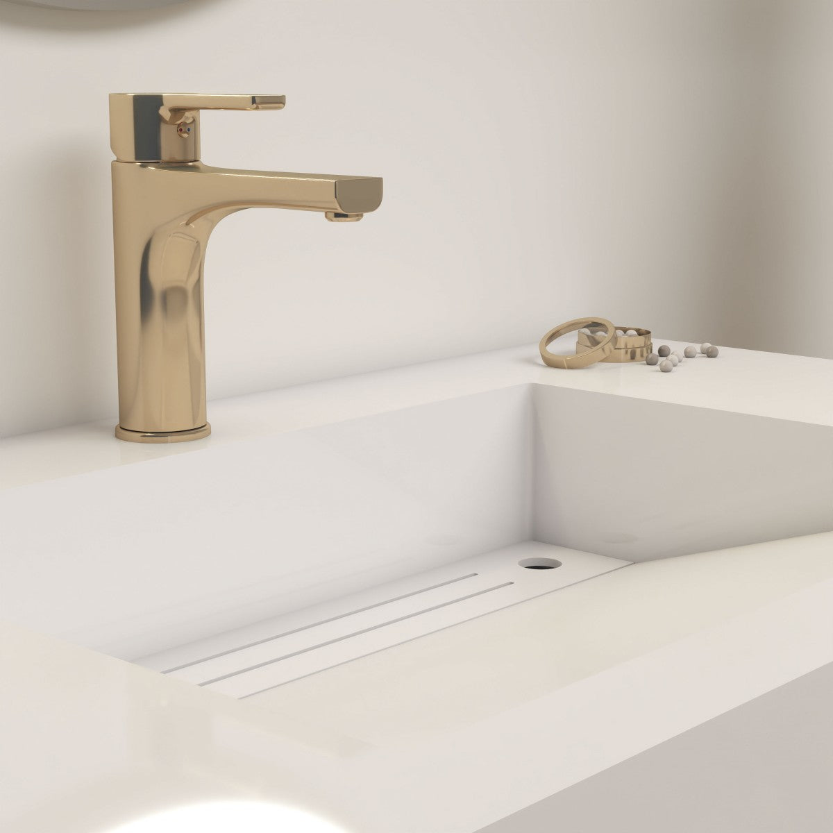 Bethany 36" Reinforced FLX Acrylic Single Sink Countertop