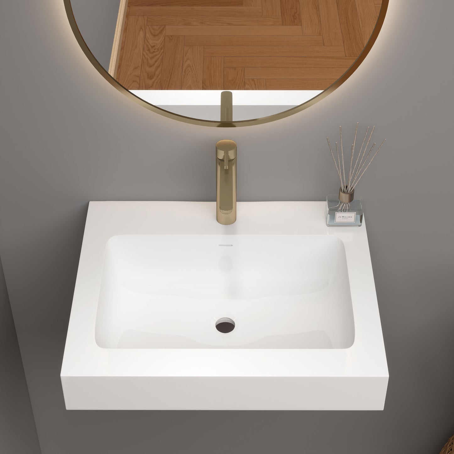 LB Reinforced Acrylic Sink Top 24" - 84"