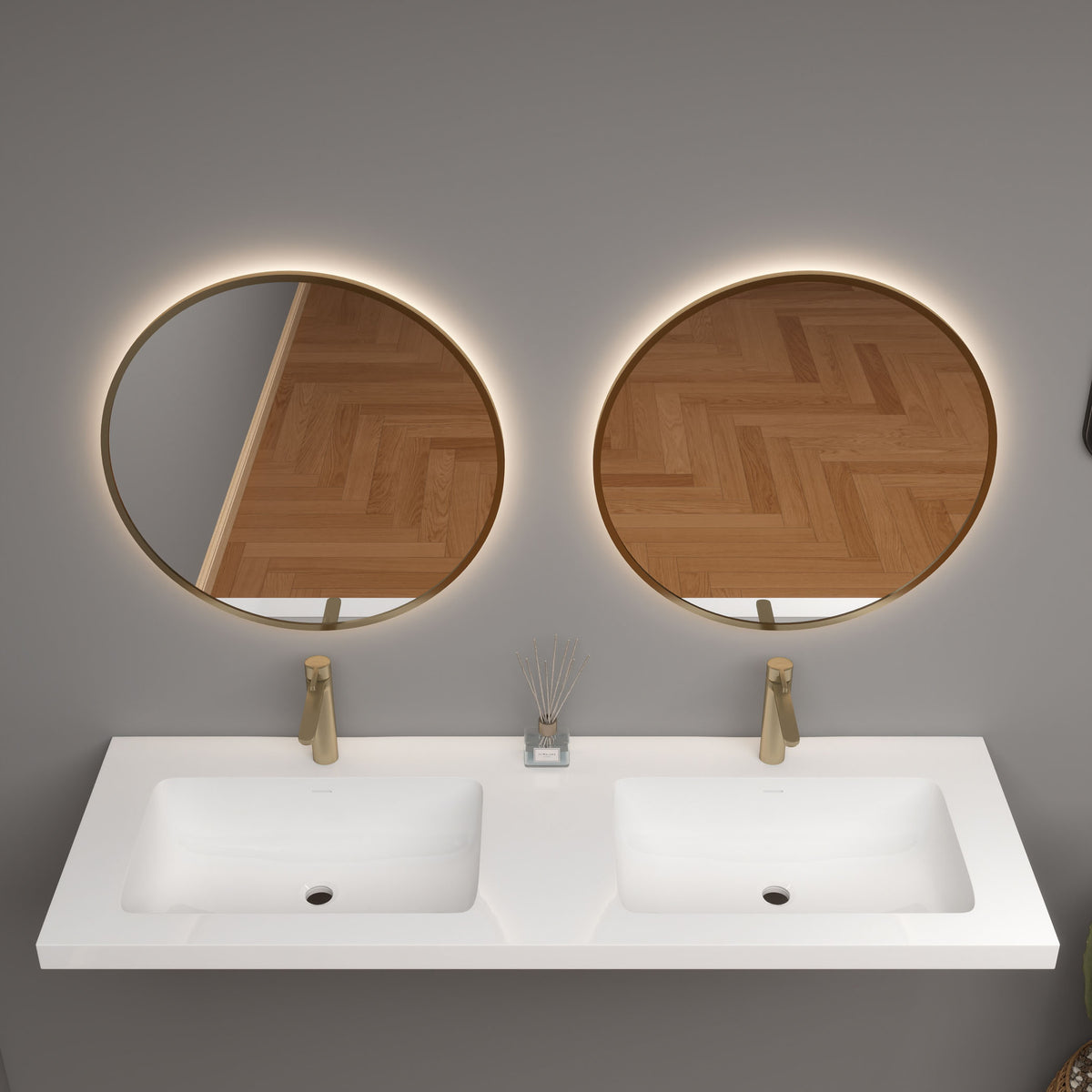 NB Reinforced Acrylic Sink Top 24" - 84"-Better Vanity