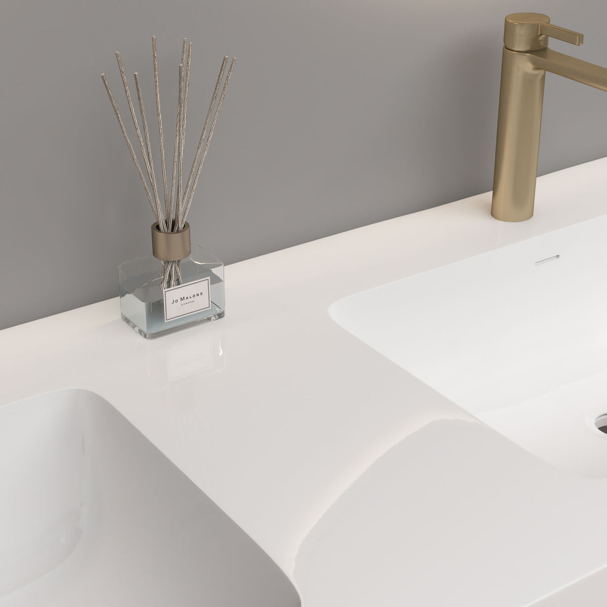 NB Reinforced Acrylic Sink Top 24" - 84"-Better Vanity