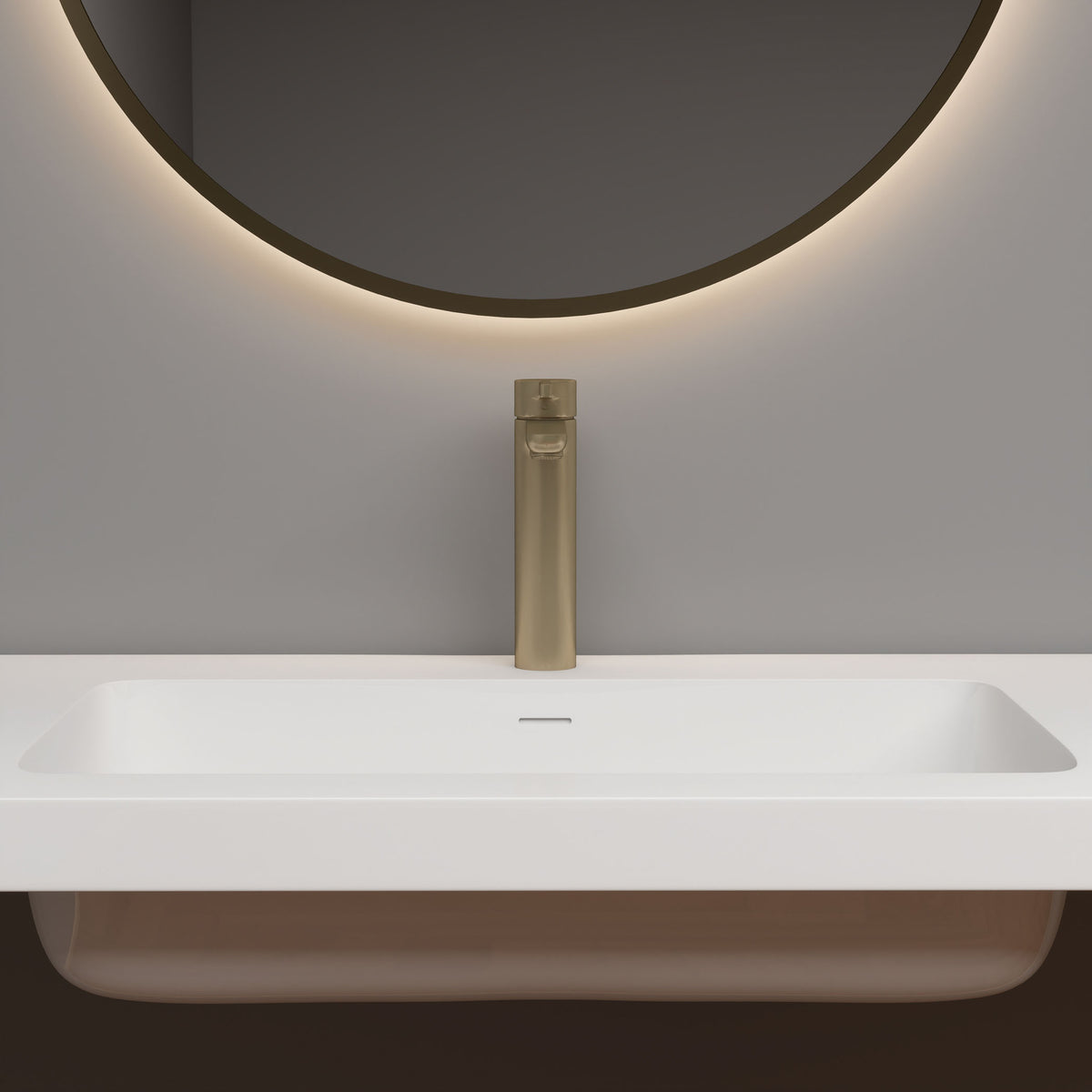 NB Reinforced Acrylic Sink Top 24" - 84"-Better Vanity