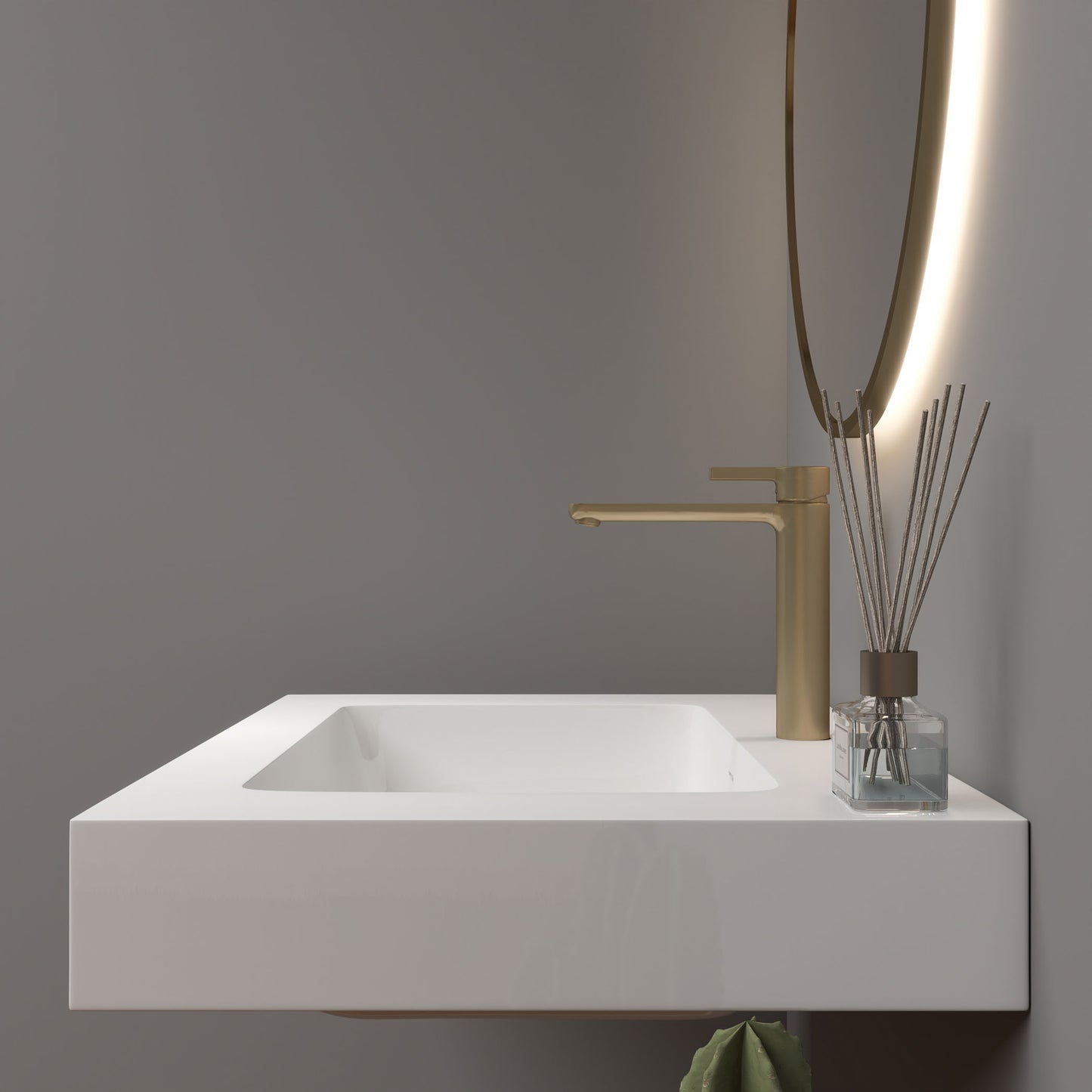 LB Reinforced Acrylic Sink Top 24" - 84"