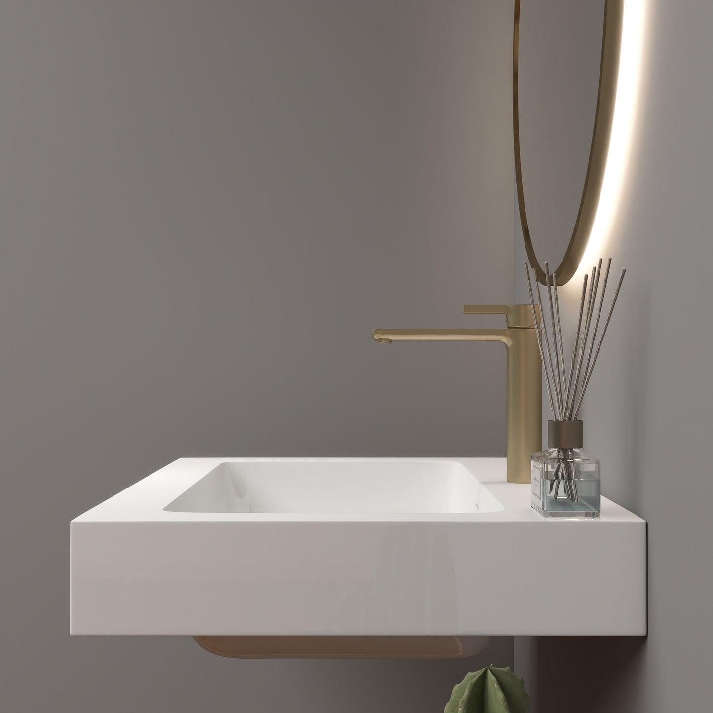 LB Reinforced Acrylic Sink Top 24" - 84"