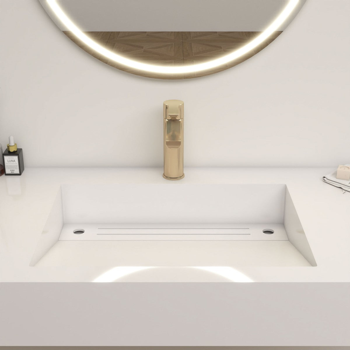 Bethany 48" Reinforced FLX Acrylic Single Sink Countertop