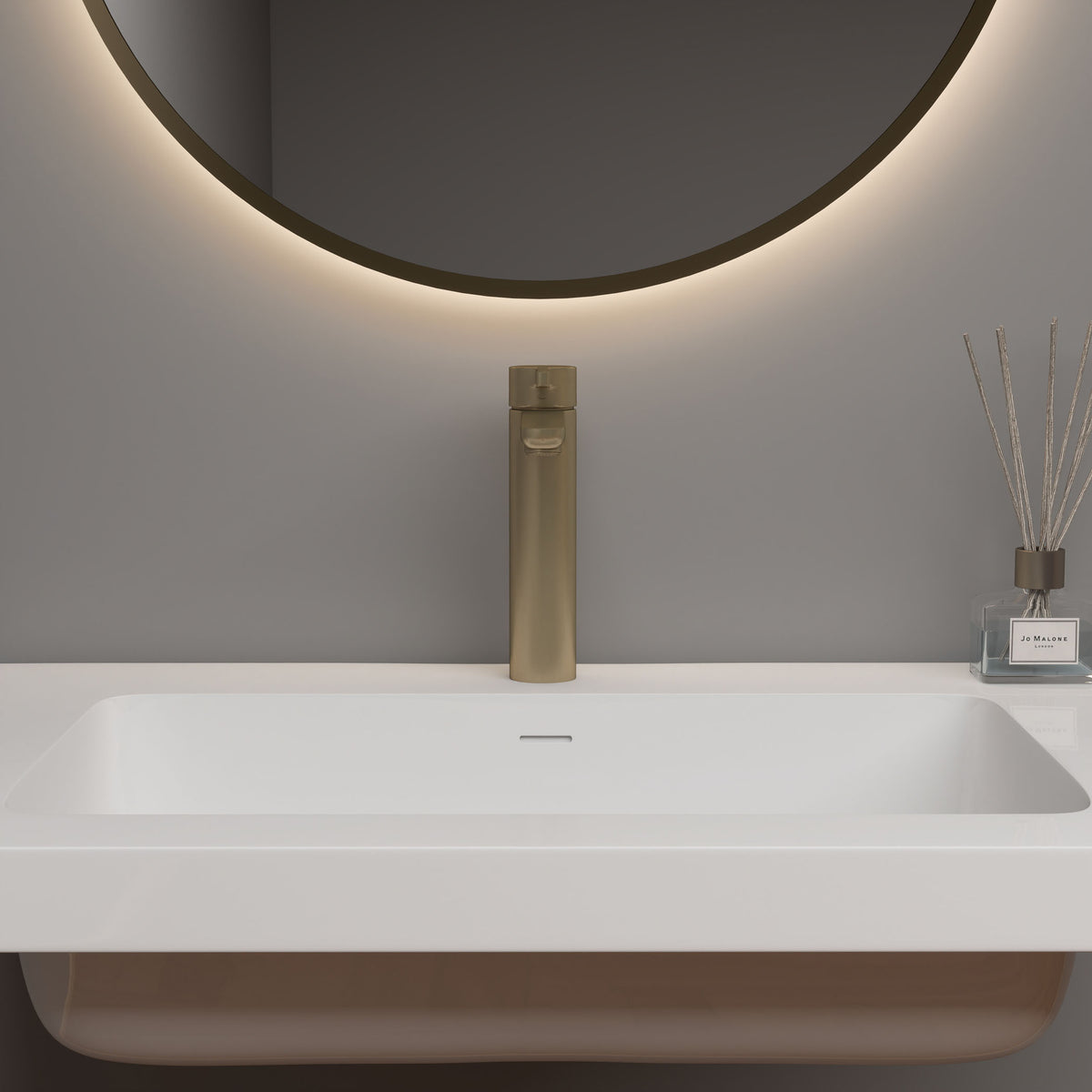NB Reinforced Acrylic Sink Top 24" - 84"-Better Vanity