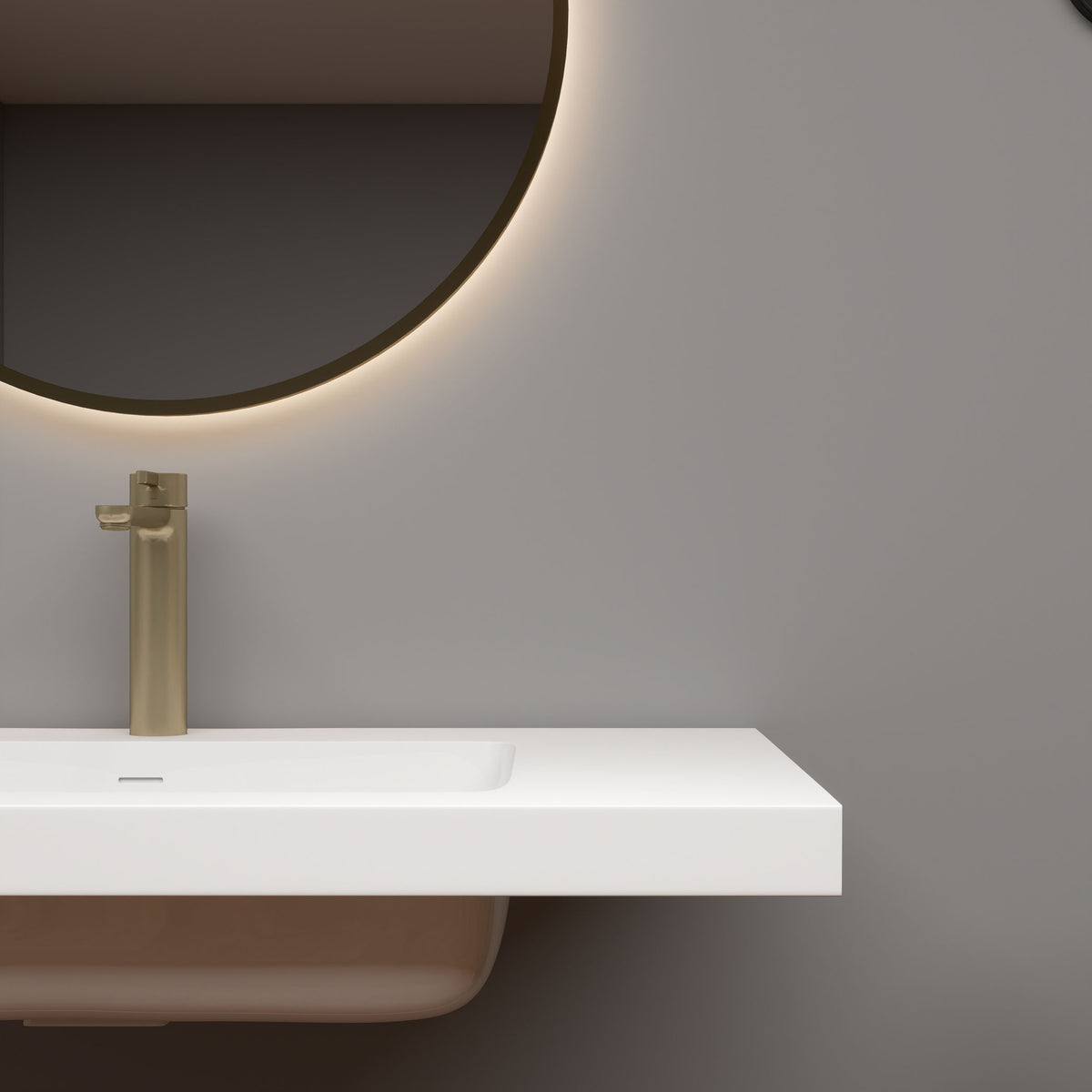NB Reinforced Acrylic Sink Top 24" - 84"-Better Vanity
