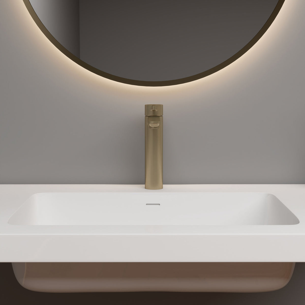 NB Reinforced Acrylic Sink Top 24" - 84"-Better Vanity