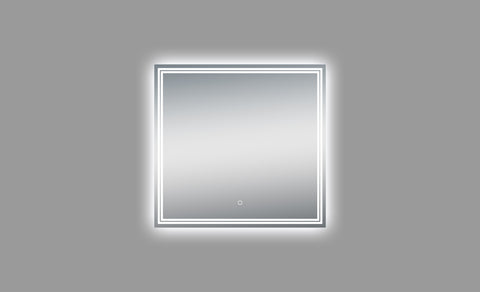 Luna 32'' Polished Edge Back-lit LED Mirror (30''Height)