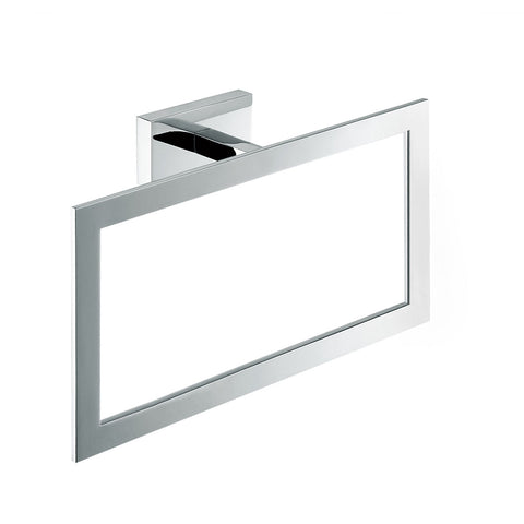 Clyde Chrome Closed Towel Ring