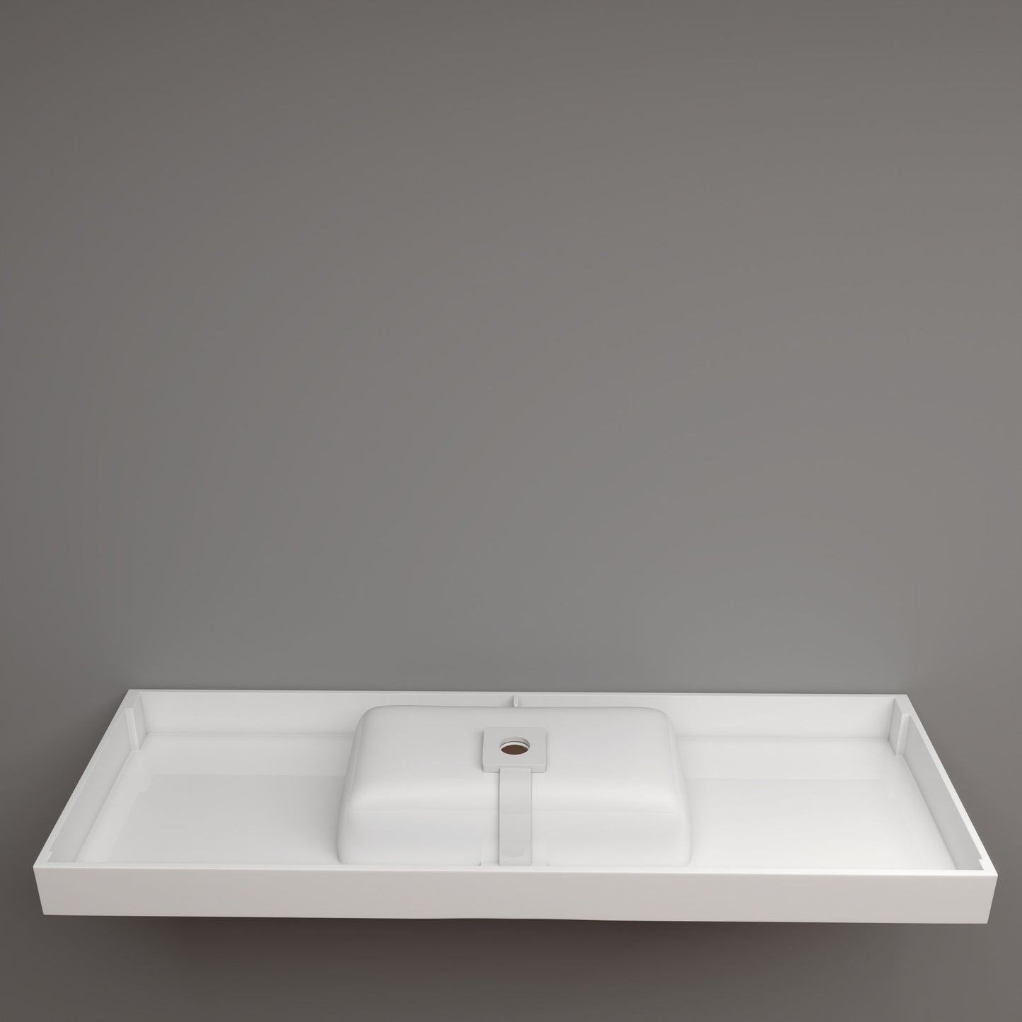 LB Reinforced Acrylic Sink Top 24" - 84"