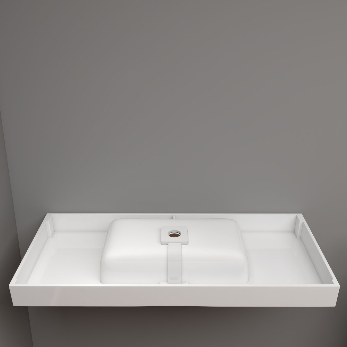 LB Reinforced Acrylic Sink Top 24" - 84"