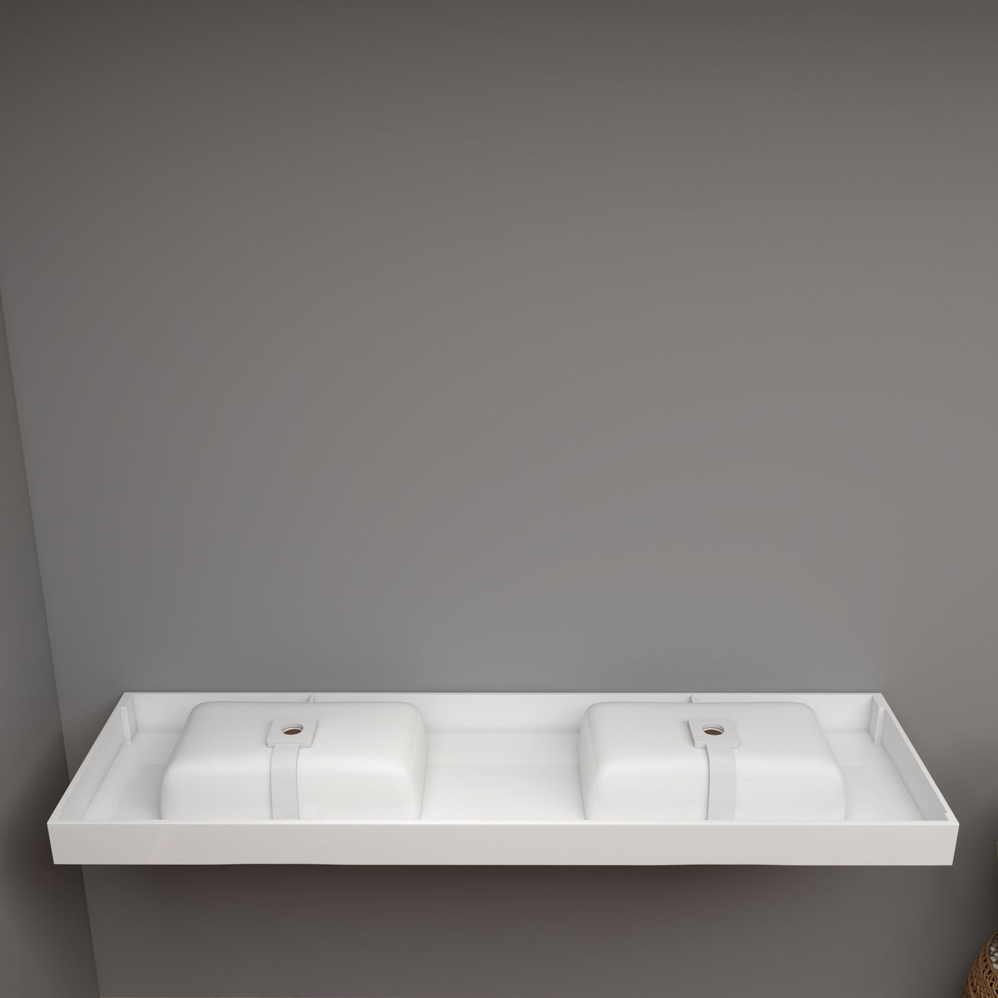 LB Reinforced Acrylic Sink Top 24" - 84"