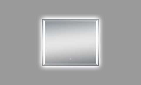 Luna 36'' Polished Edge Back-lit LED Mirror (30''Height)