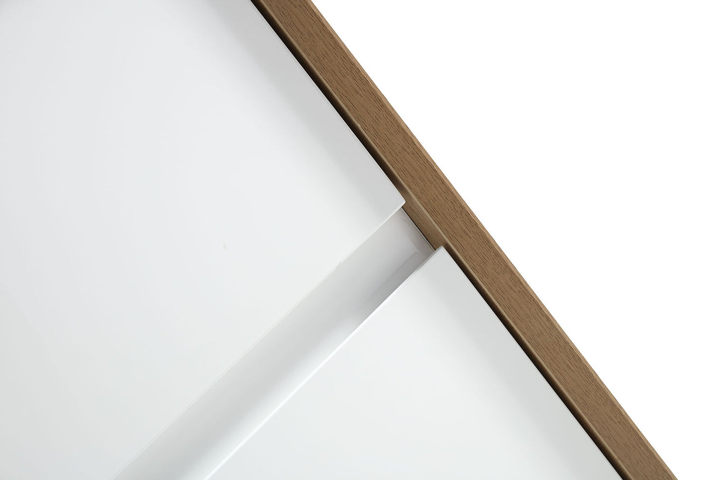 Kingdee 30" Glossy White Wall Mounted Vanity with Reinforced Acrylic Sink