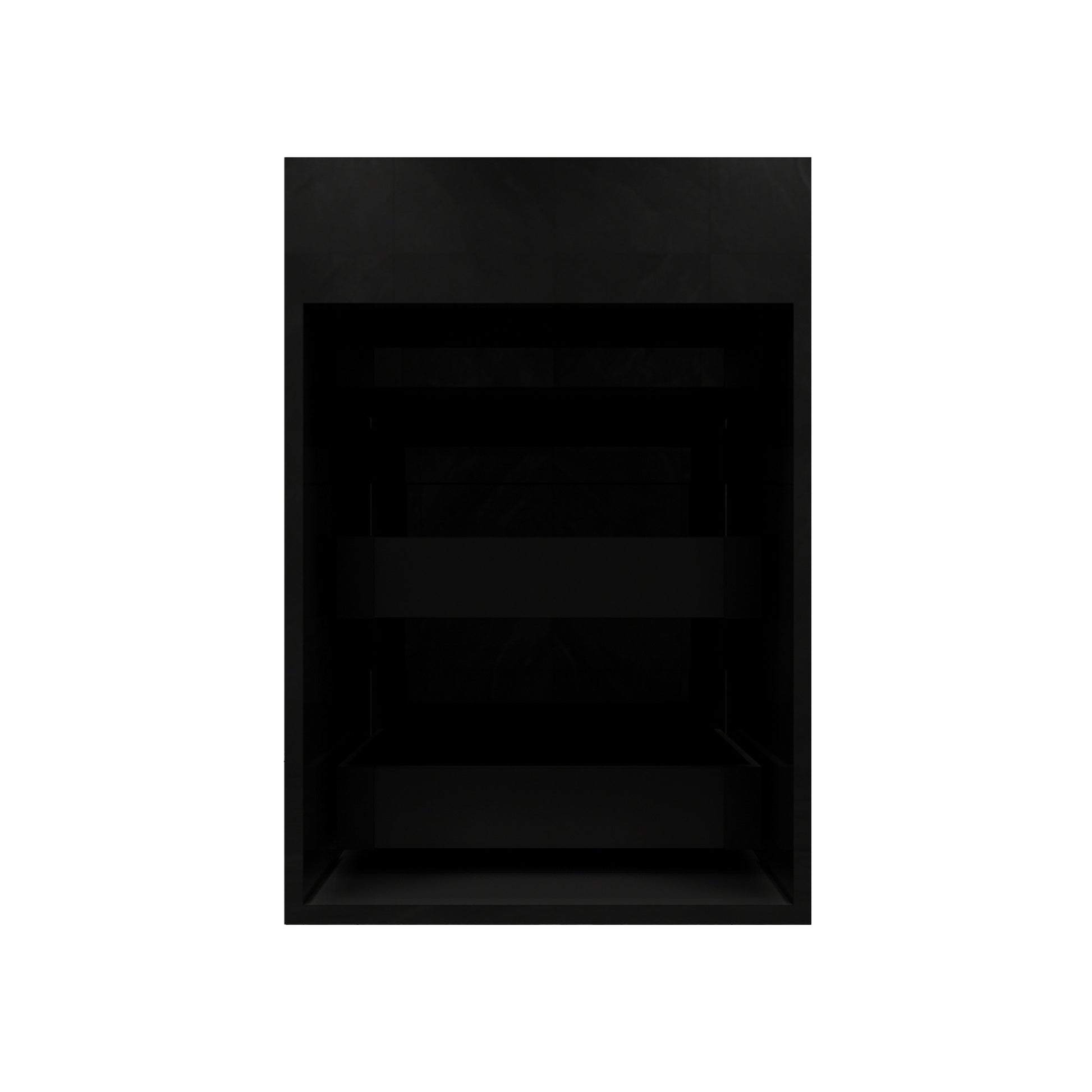 Max 20" Gloss Black Side Cabinet - Bathroom Side Cabinets Better Vanity