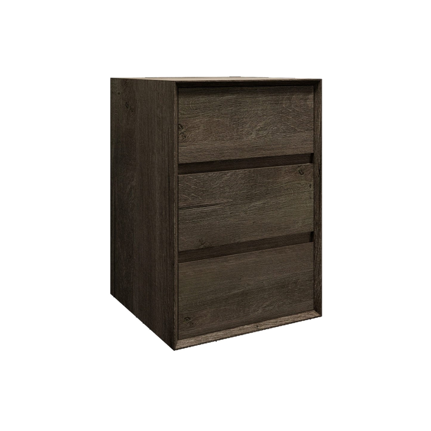 Max 20" Gloss Gray Oak Side Cabinet - Medicine Cabinet for Bathroom Vanity - Better Vanity