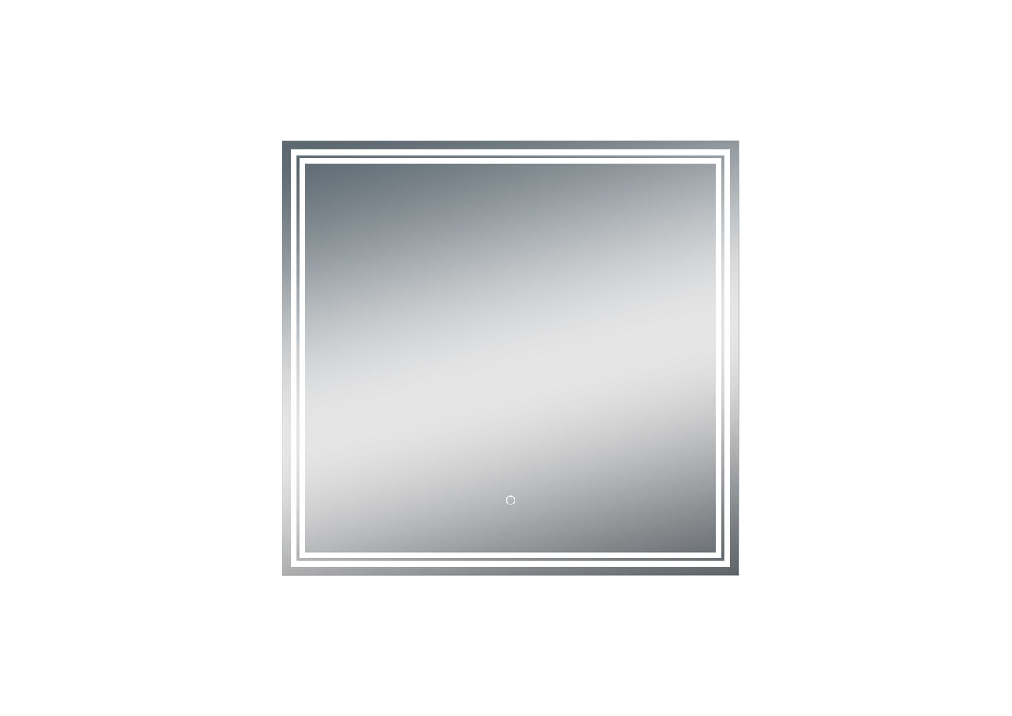 Luna 32'' Polished Edge Back-lit LED Mirror (30''Height)