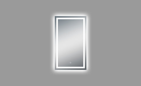 Twinkle 24'' Modern & Contemporary Lighted Bathroom / Vanity Mirror