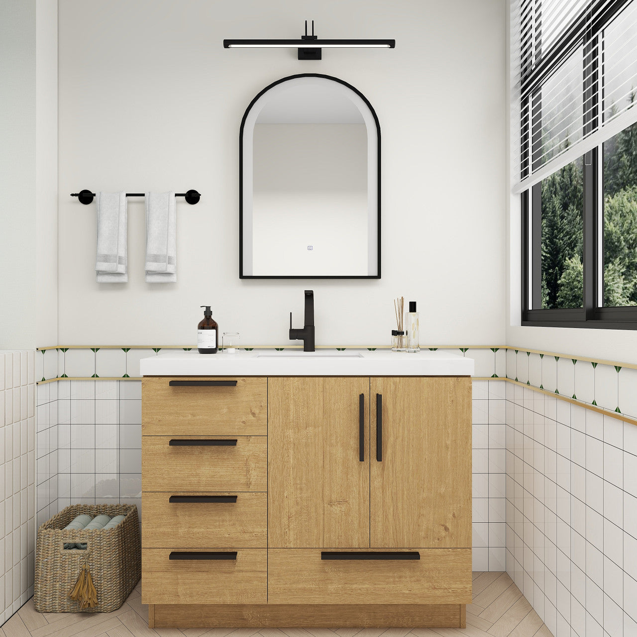 Carla Freestanding Bathroom Vanity with Sink