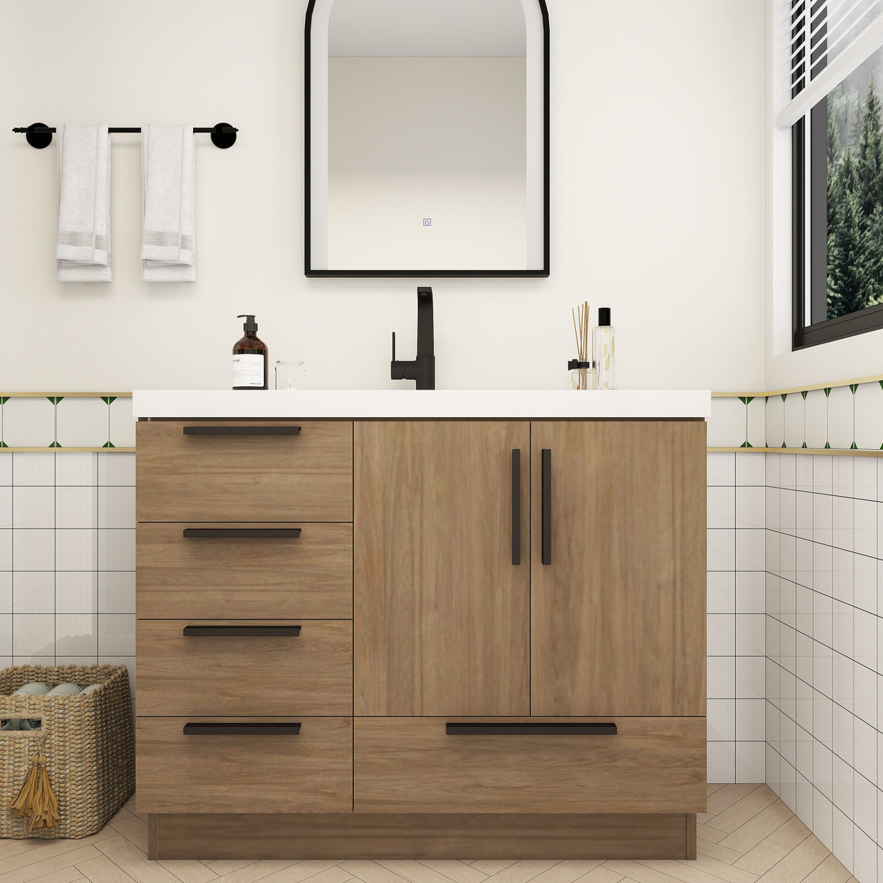 Carla Freestanding Bathroom Vanity with Sink