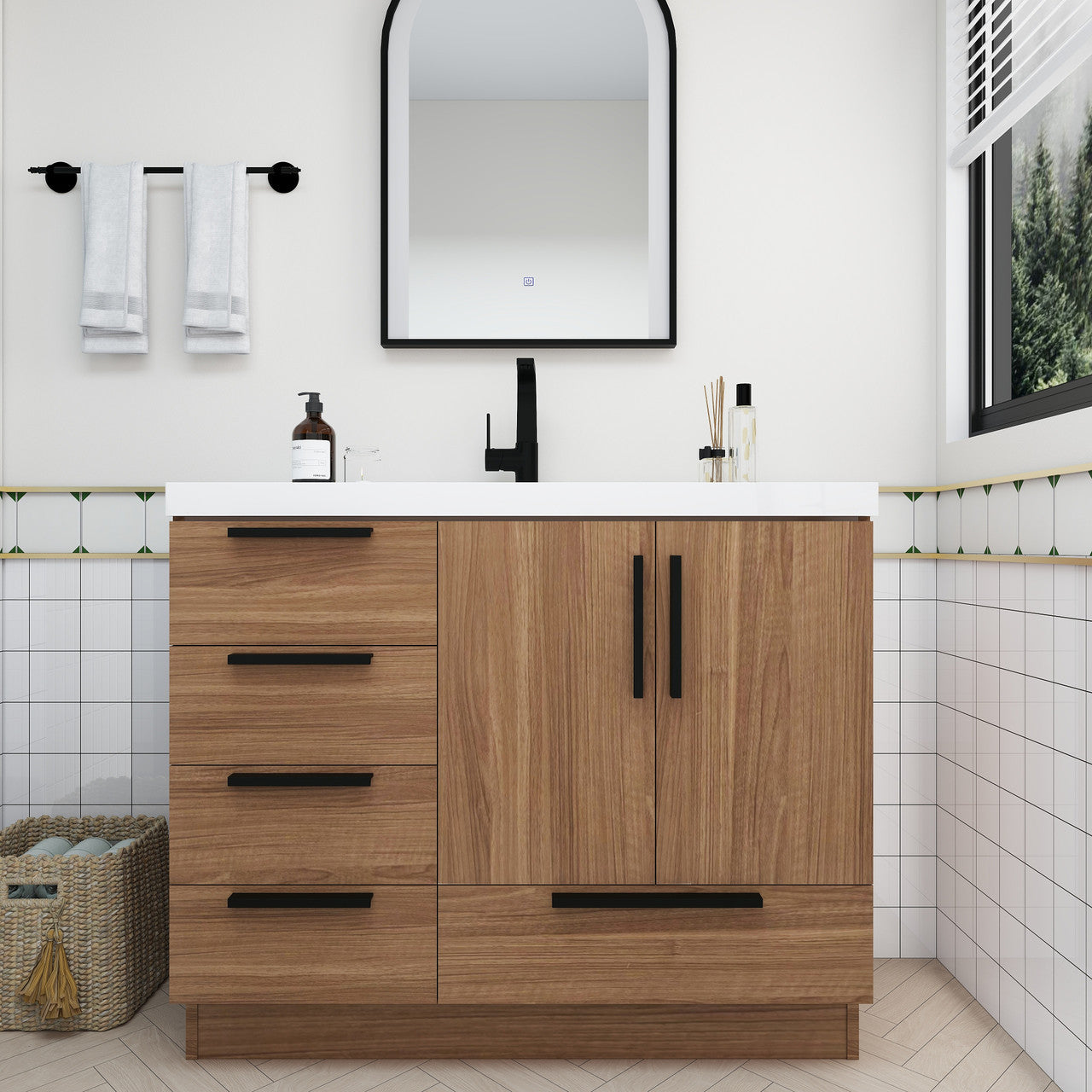 Carla Freestanding Bathroom Vanity with Sink