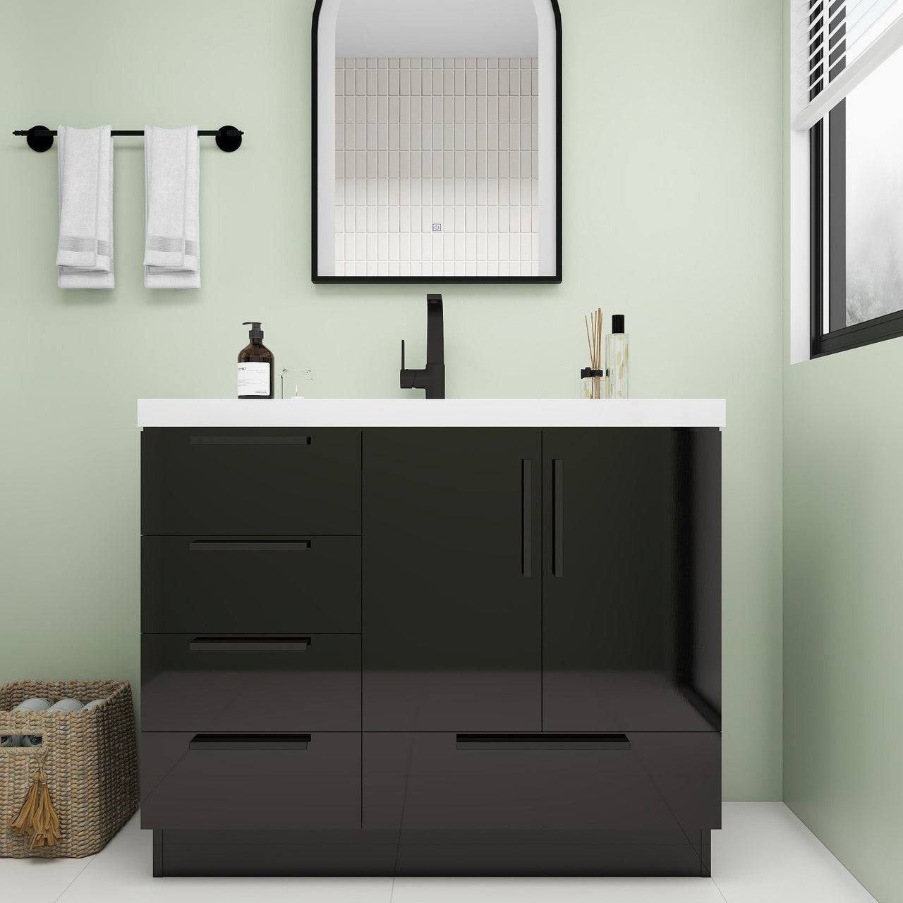 Carla Freestanding Bathroom Vanity with Sink