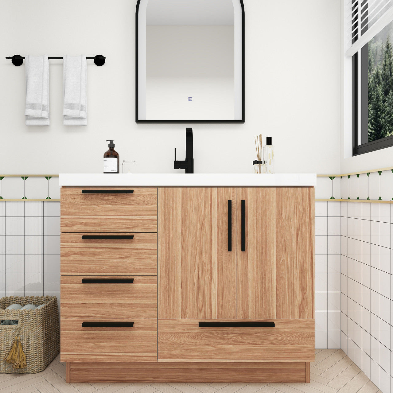 Carla Freestanding Bathroom Vanity with Sink