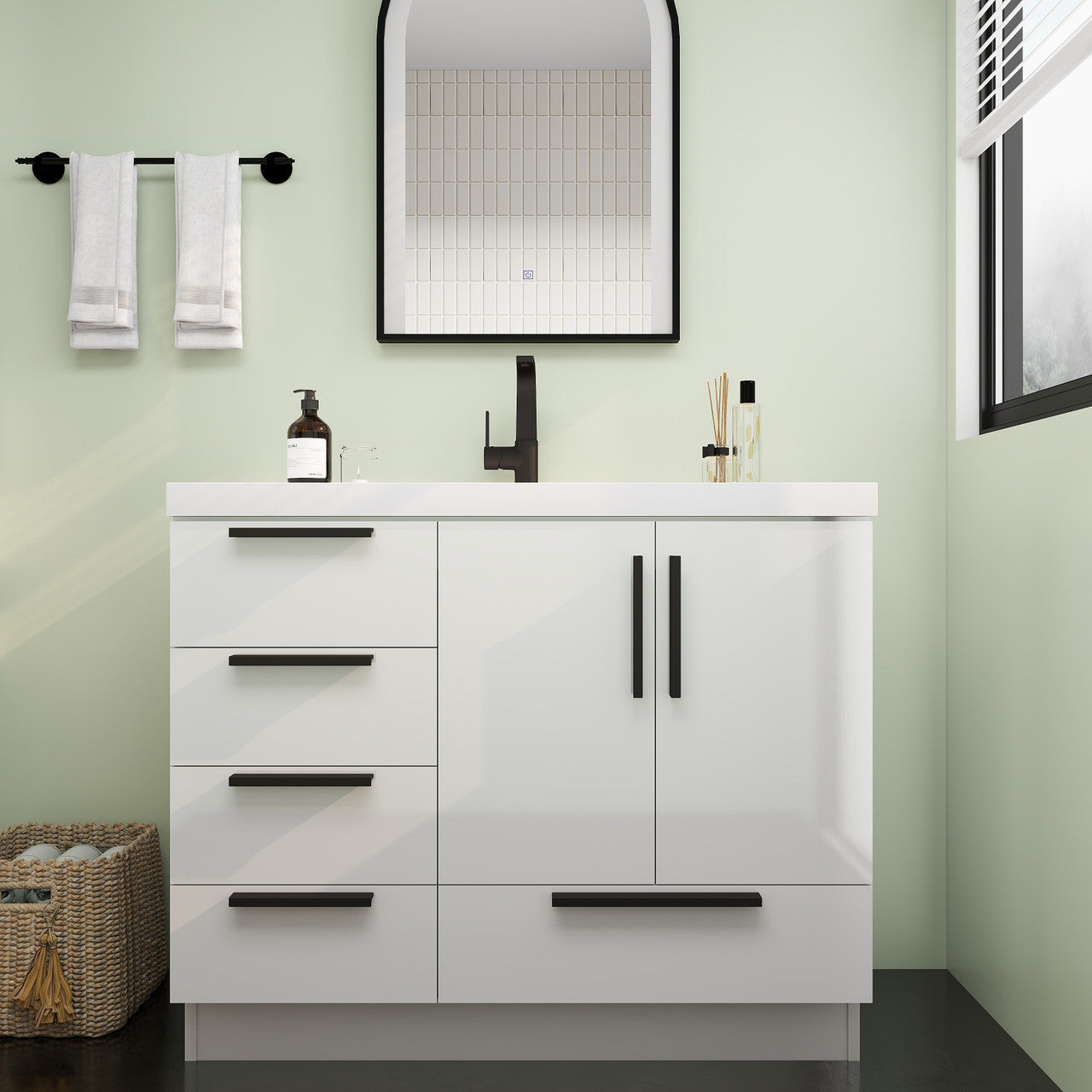 Carla Freestanding Bathroom Vanity with Sink