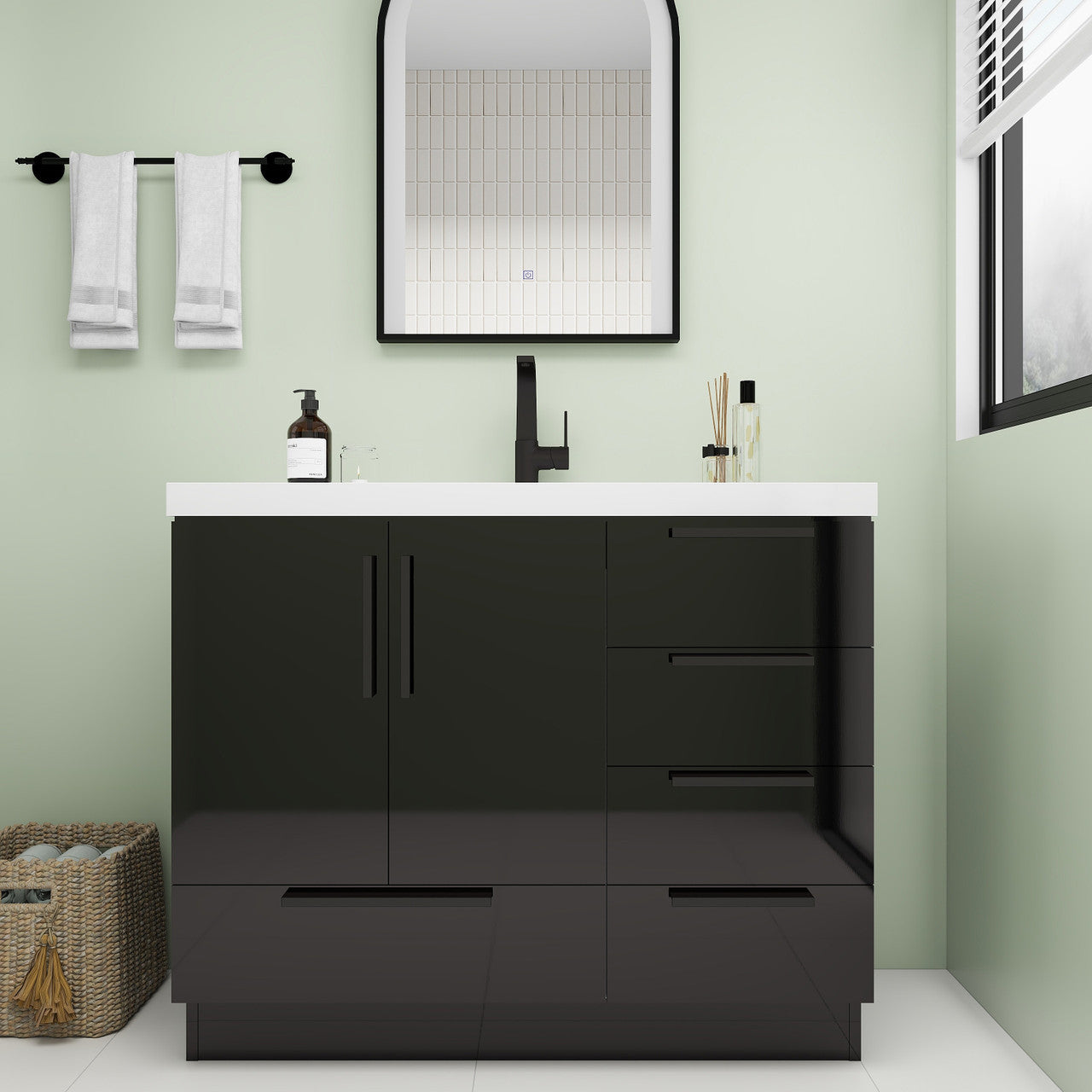 Carla Freestanding Bathroom Vanity with Sink