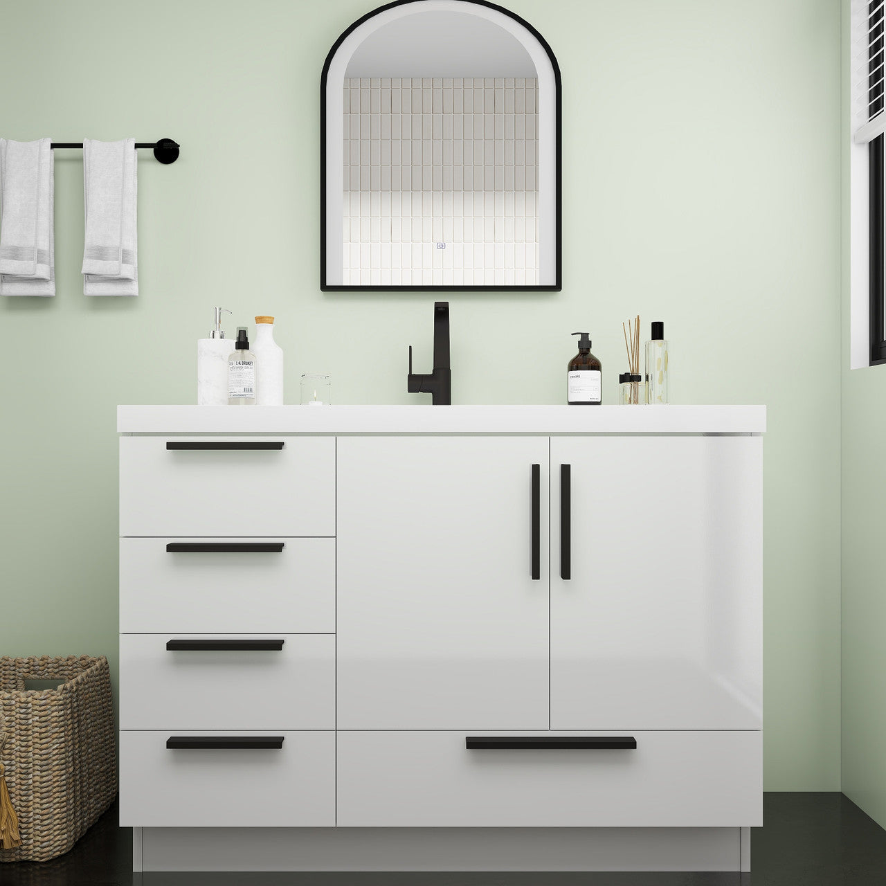 Carla Freestanding Bathroom Vanity with Sink