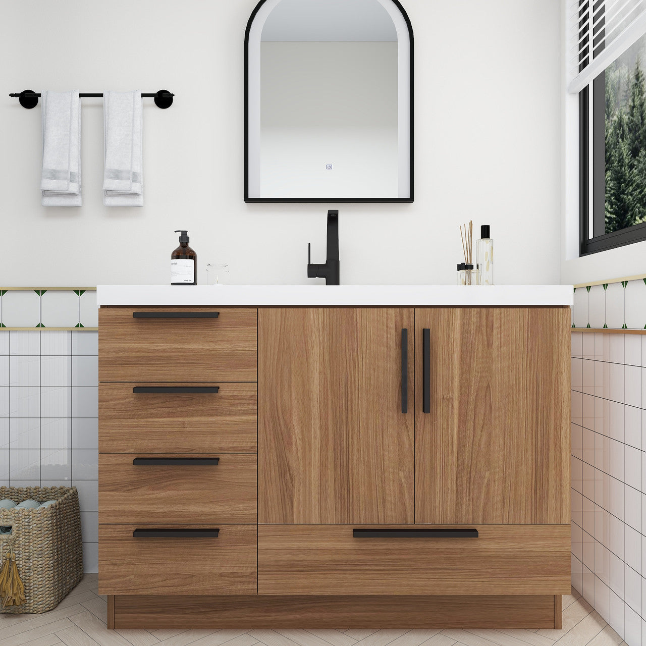 Carla Freestanding Bathroom Vanity with Sink