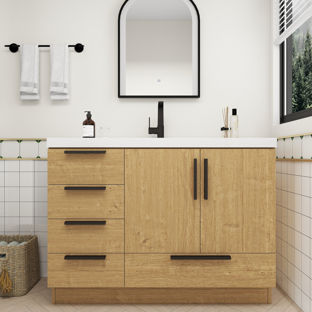 Carla Freestanding Bathroom Vanity with Sink