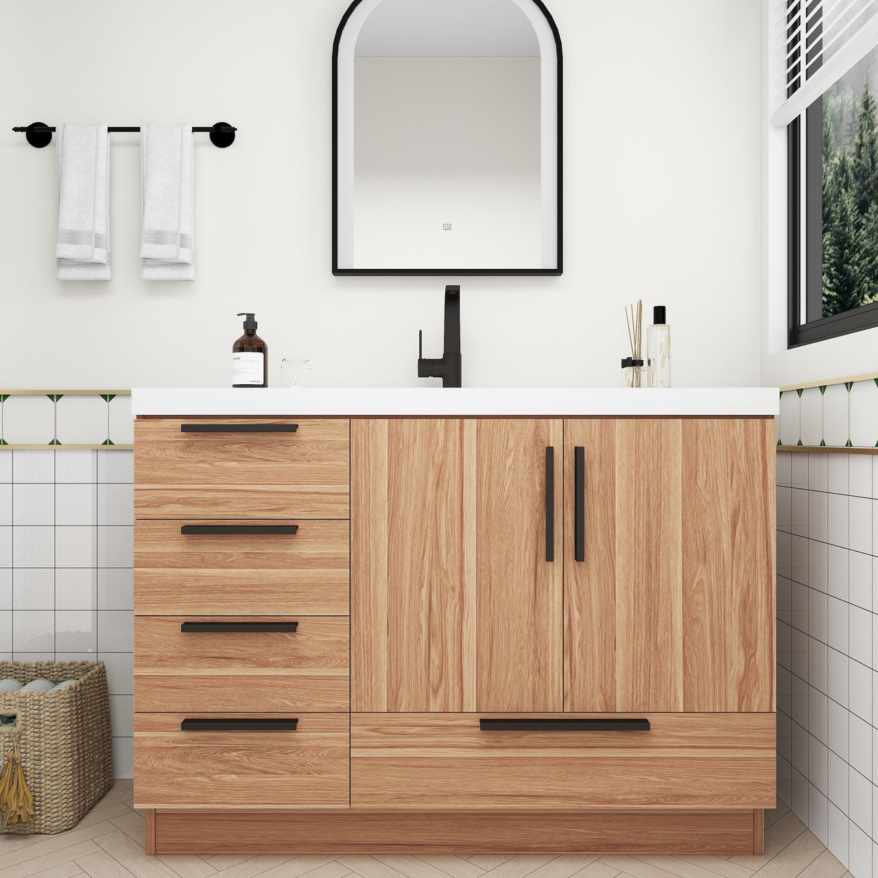 Carla Freestanding Bathroom Vanity with Sink