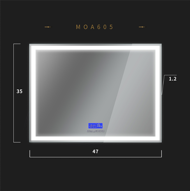 Florence 47" LED Mirror