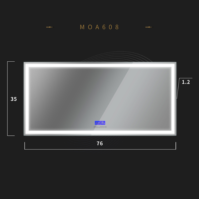 Florence 76" LED Mirror