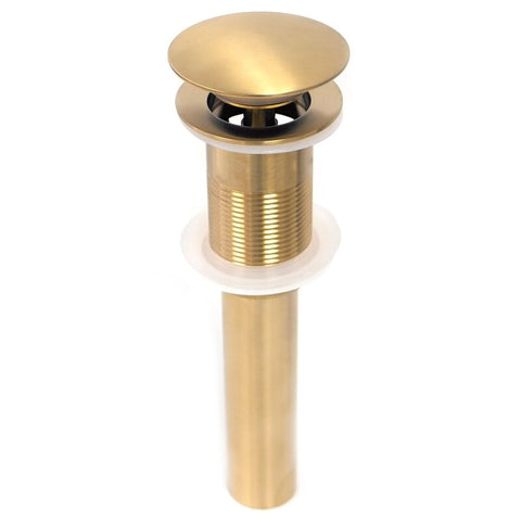 Stewart Brushed Gold Pop Drain