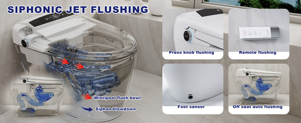 Smart Toilet with Bidet T1105