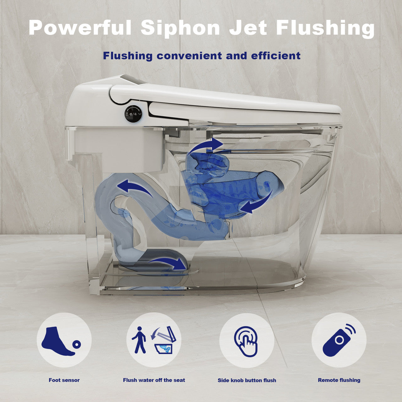 Smart Toilet with Bidet T1105