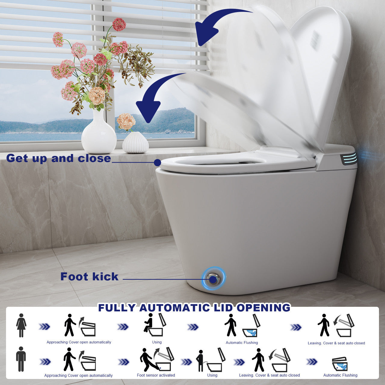 Smart Toilet with Bidet T6805